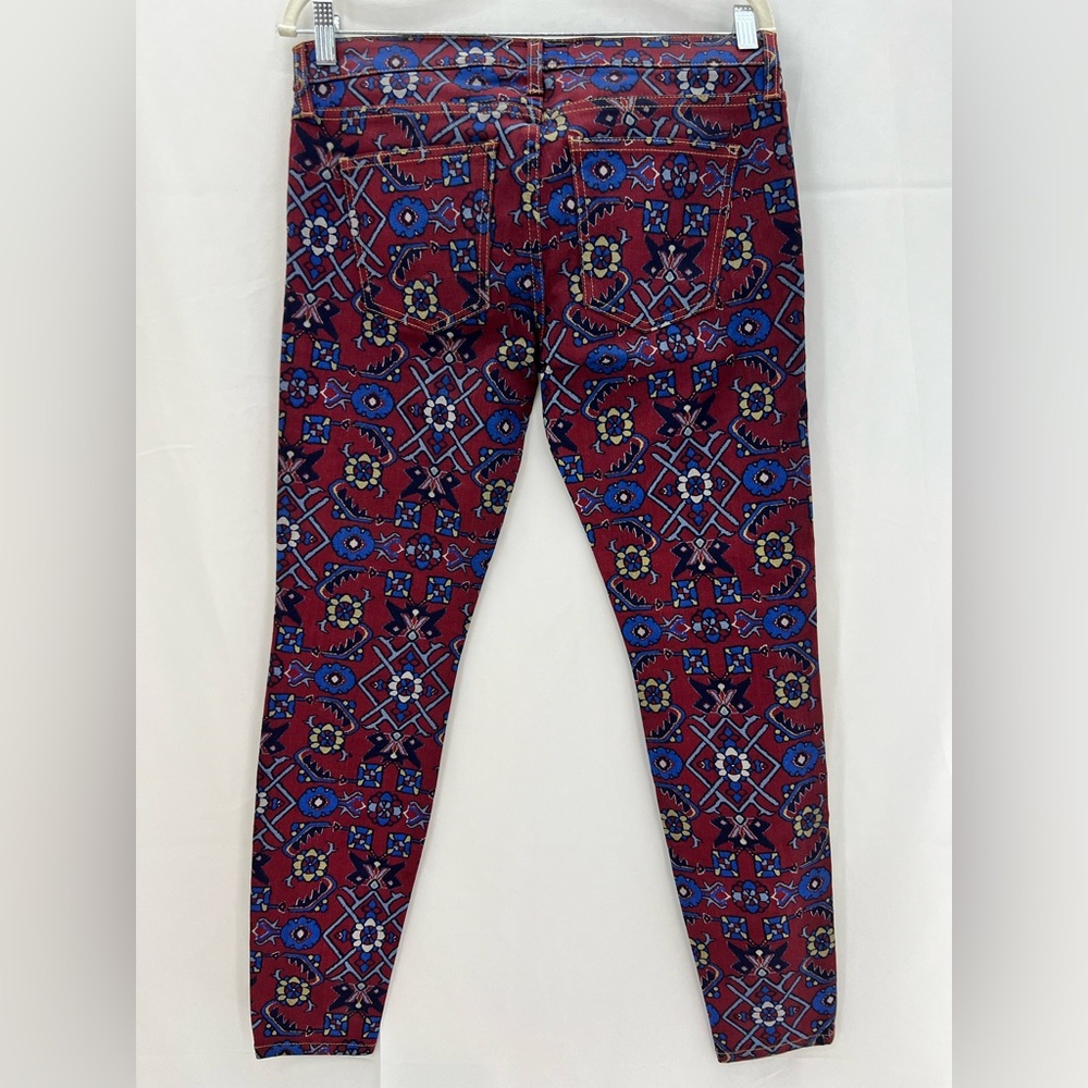 Y2K Current/Elliott The Ankle Printed low rise Skinny Jeans - Picture 5 of 8
